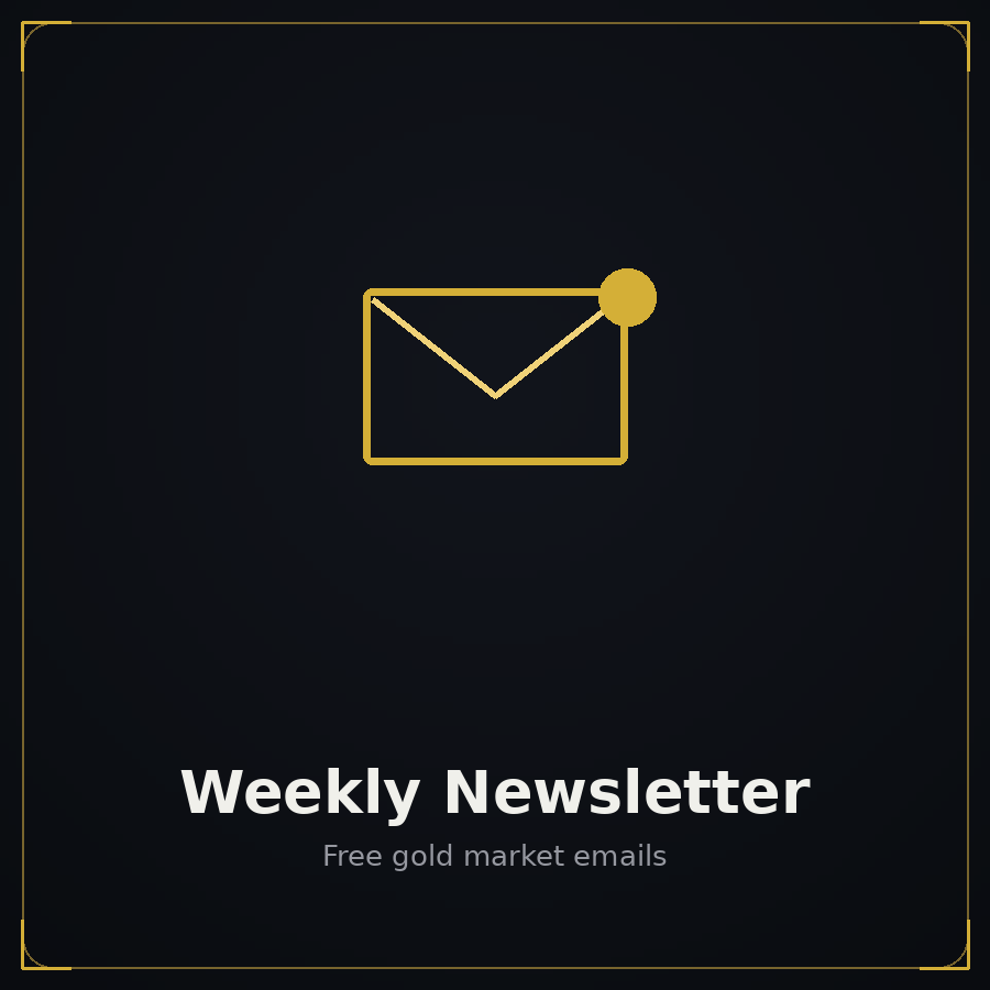 Gold Weekly Newsletter - Free Item