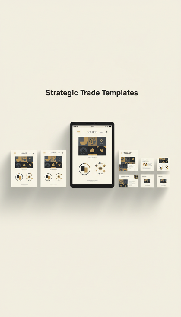 Strategic trade templates downloadable toolkit